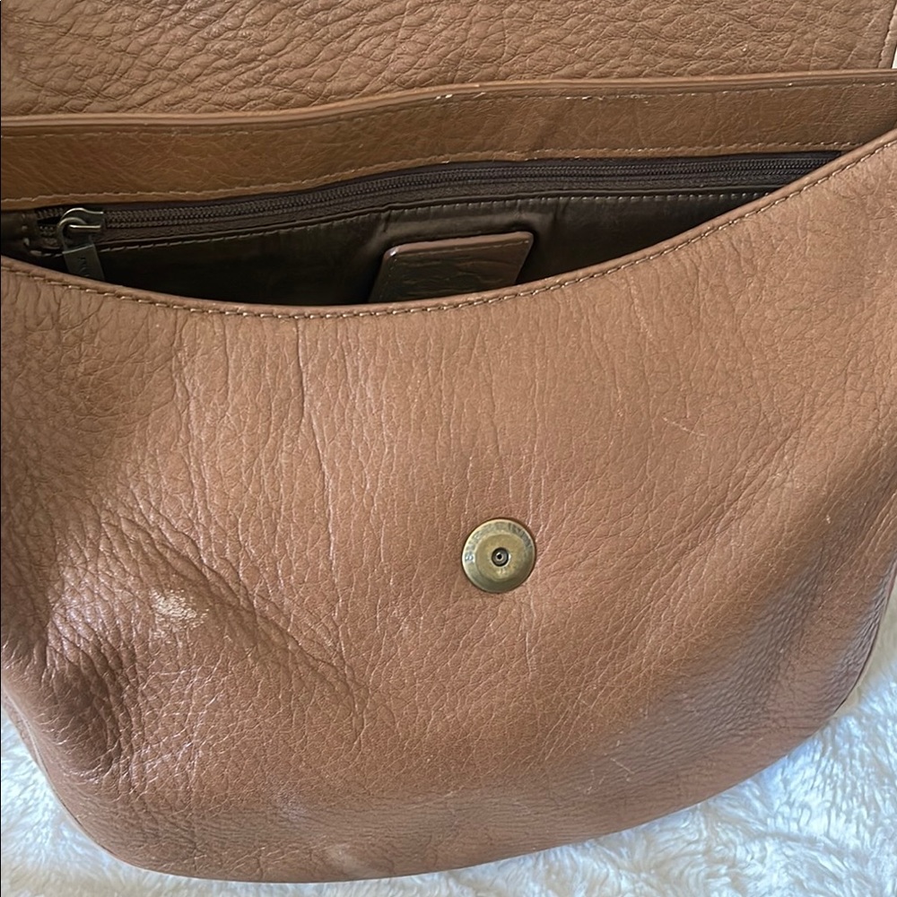 Burberry Tan Leather Women's Bag - Picture 9 of 12